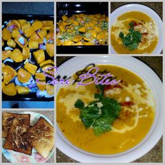 A picture of Squash Soup.