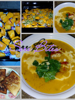A picture of Squash Soup.