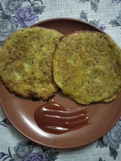 A picture of Moong Dal Chilla (Pancake).