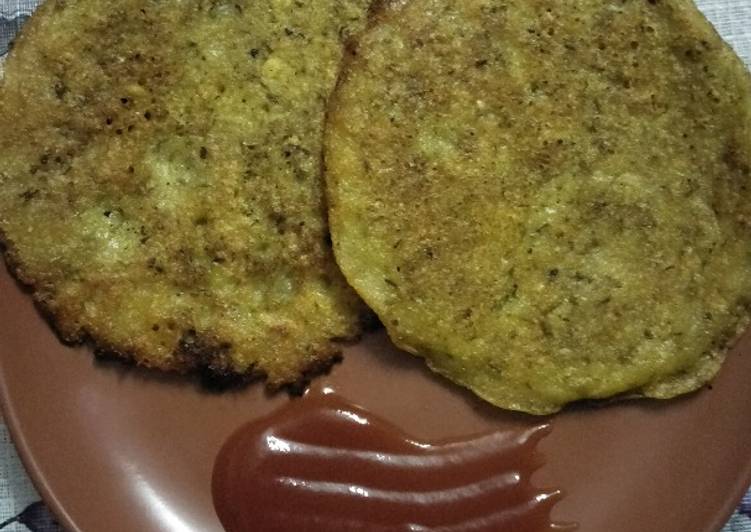 Recipe of Speedy Moong Dal Chilla (Pancake)