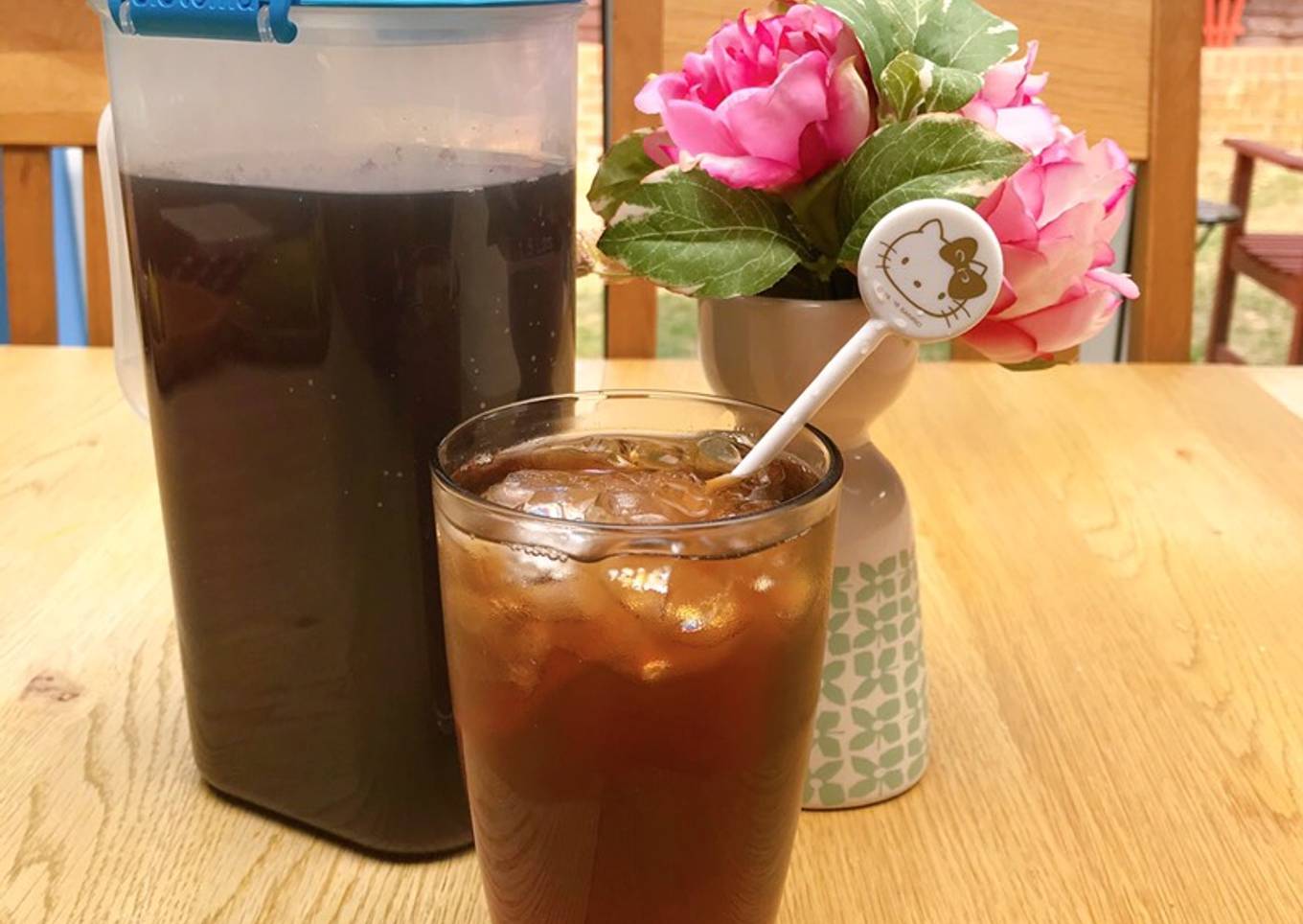 Cassia seed black tea