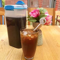 A picture of Cassia seed black tea.