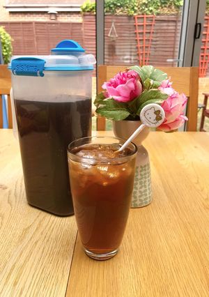 A picture of Cassia seed black tea.