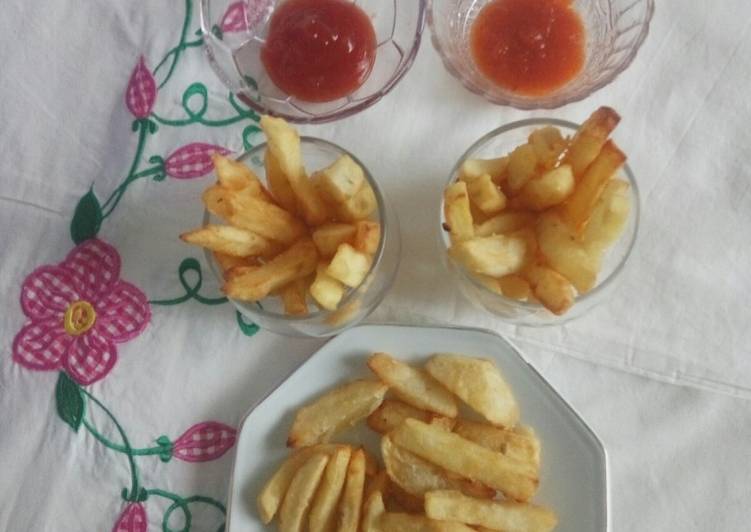 Kentang goreng ala KFC