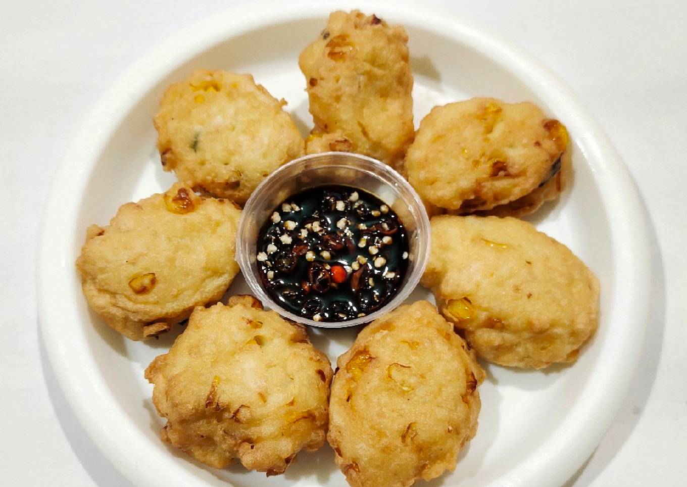 Perkedel Tahu Jagung Manis