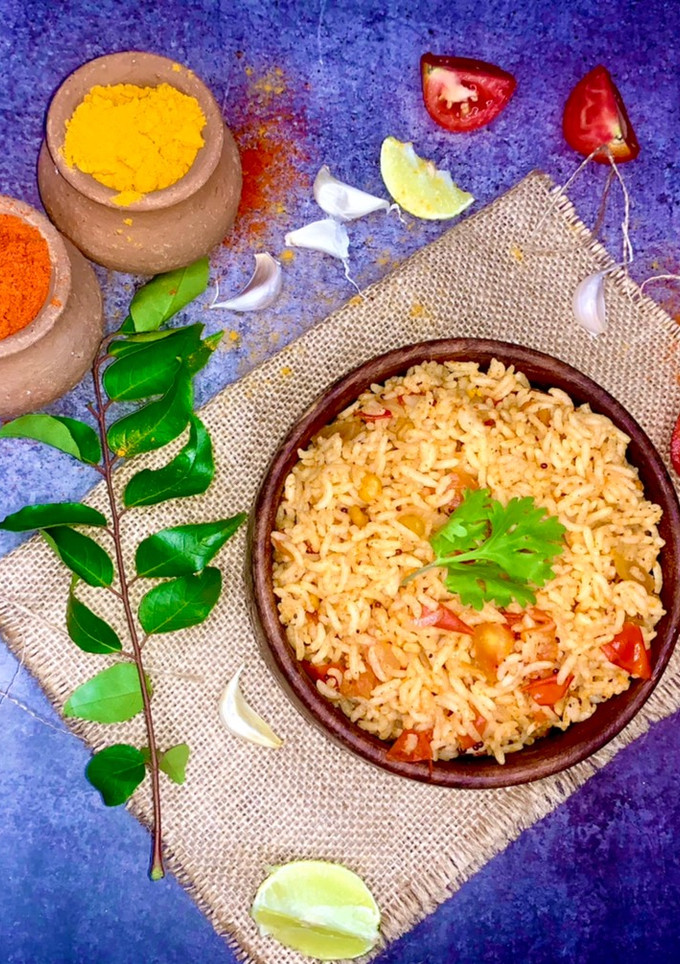 தக்காளி சாதம் செய்முறை முக்கிய புகைப்படம்