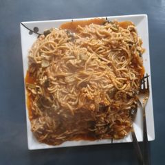 A picture of Courgette Mushroom Spaghetti Pasta.
