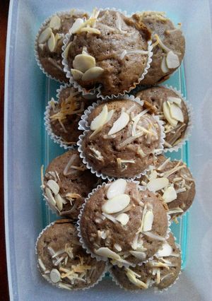 Foto resep easy peasy eggless Ovaltine Muffin