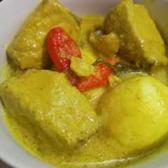 A picture of GULAI KAKAP & TELUR.