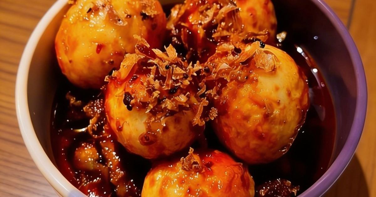 Telur Sambal Merah (khas Kalimantan Selatan)