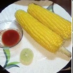 A picture of Boiled corn.