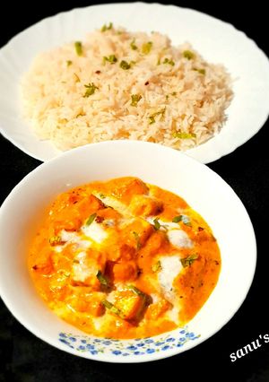 A picture of Paneer Makhani.