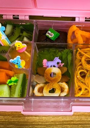 Foto resep Spaghetti || Bekal Sekolah Naraya