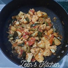A picture of Mixed Veg Curry.