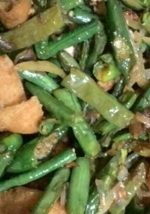 Foto resep Oseng kacang panjang