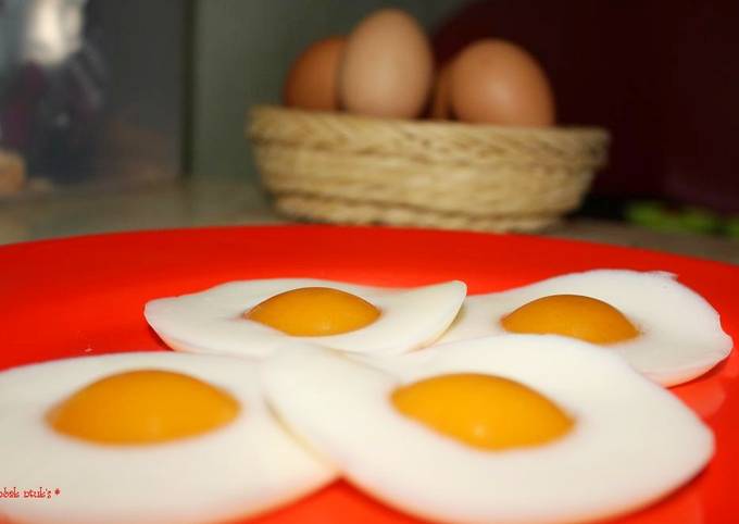 Puding Telur Ceplok (Labu Kuning)