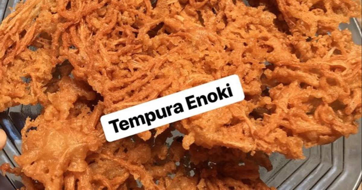 Resep Tempura enoki extra crispy oleh darla devi R. abbas Cookpad