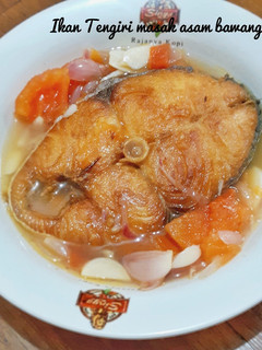 Foto resep Ikan Tengiri Masak Asam Bawang