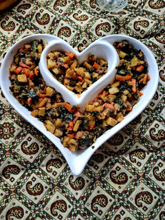 عکسی از دستور خوراک اسفناج