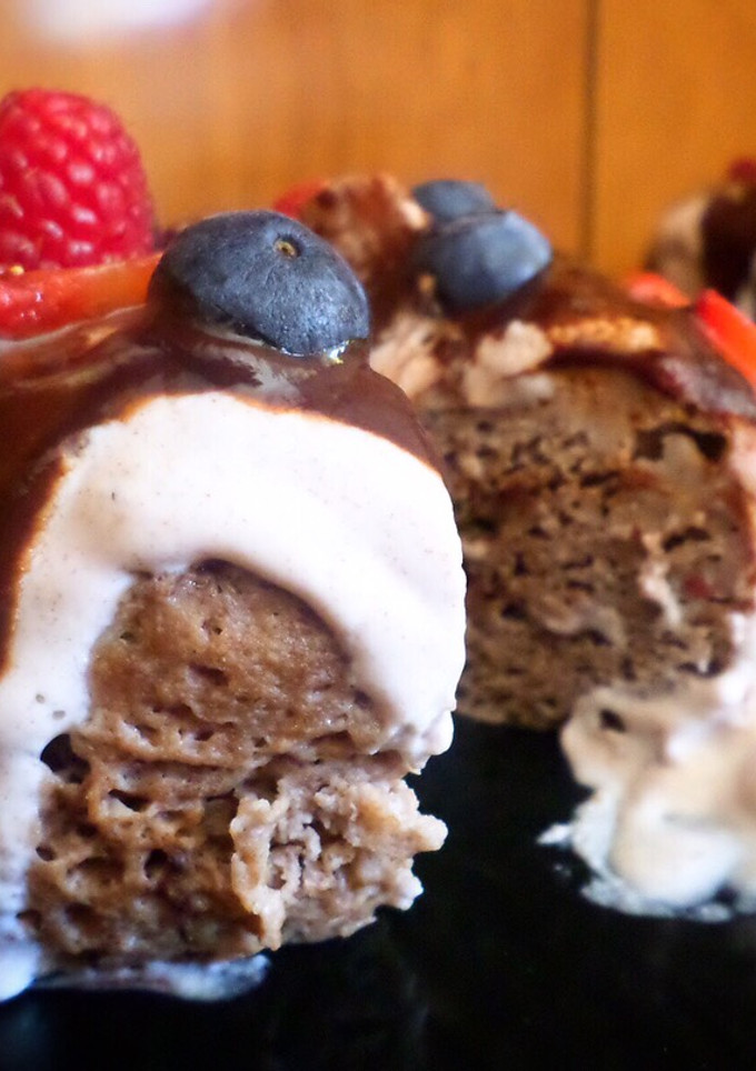 Una foto de Mug cake "Selva negra"