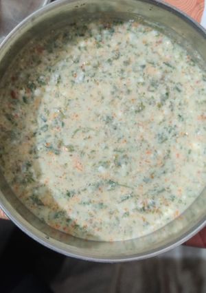 A picture of Bathu raita.