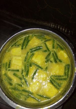 Foto resep Lodeh tahu kacang panjang