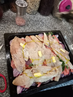 Una foto de Reineta al horno