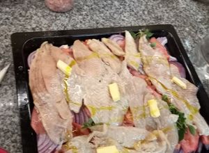 Una foto de Reineta al horno