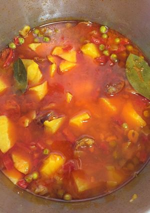 Foto principal de Patatas a la riojana (olla exprés)