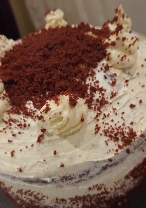 صورة لوصفة ريد فيلفت كيك red velvet cake 🍰