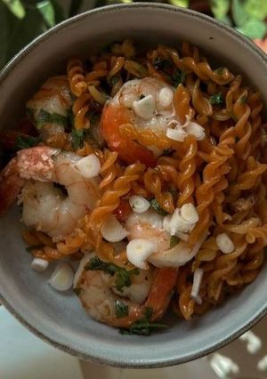 Foto de Salada de Massa e Camarão