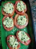 Tomate perita rellenos y al horno