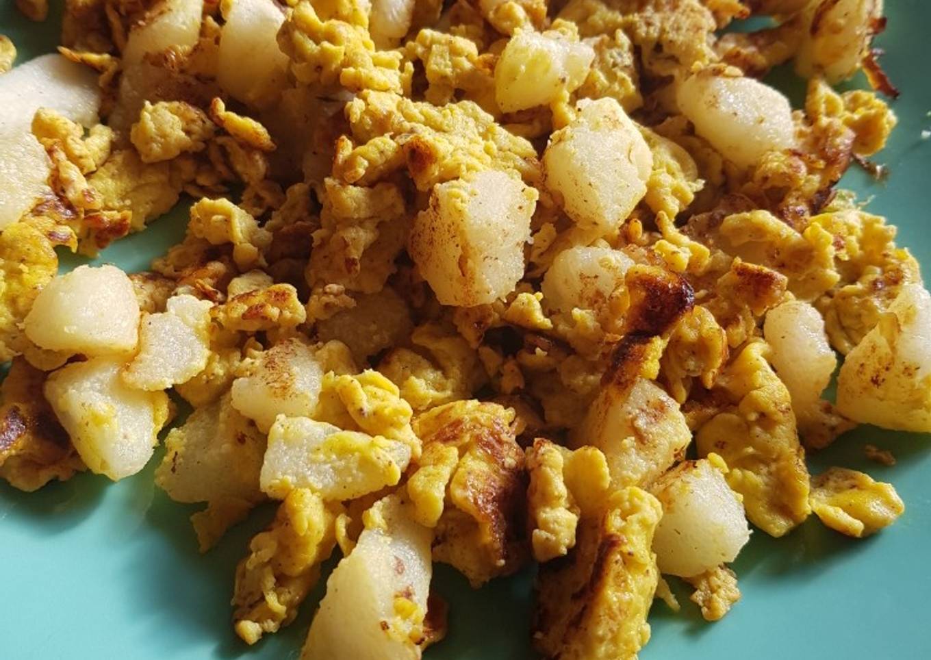 Omelette sucrée à la poire. SL SG