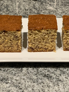 A picture of Banana Cake Bars.