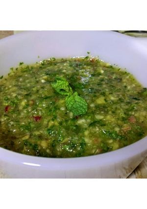 A picture of Peach Chutney! 🍑.