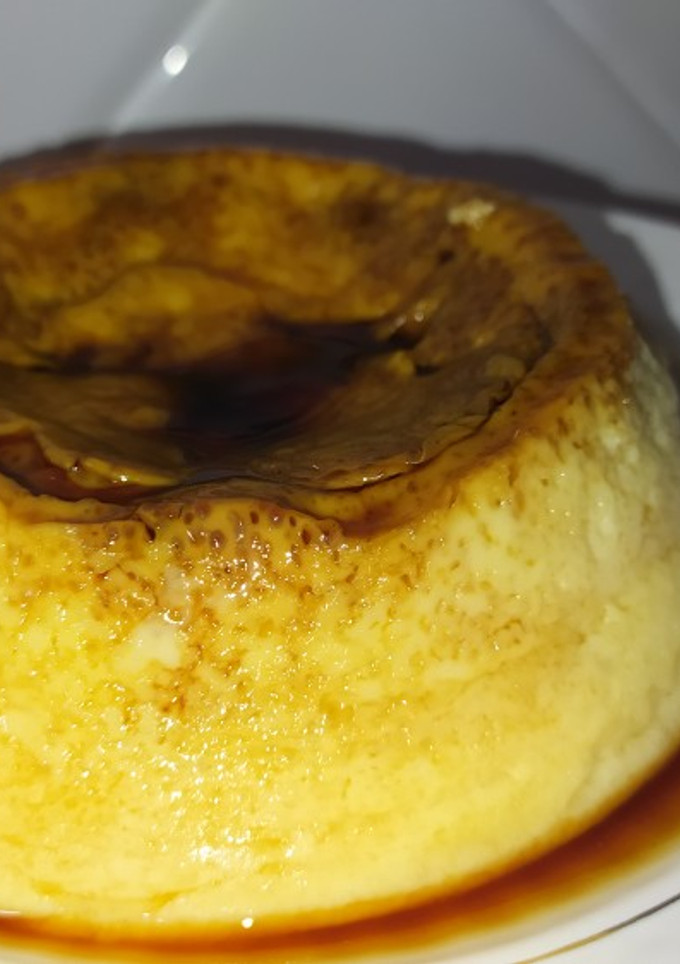 Una foto de Flan de huevo en microondas 🍮🍮🍮