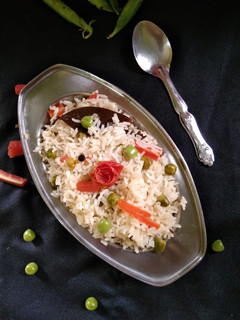 तिरंगा पुलाव (tiranga pulao recipe in Hindi) रेसिपी मुख्य फोटो