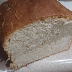 Mums homemade white bread A picture of Mums homemade white bread.