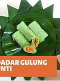 Dadar gulung unti kelapa
