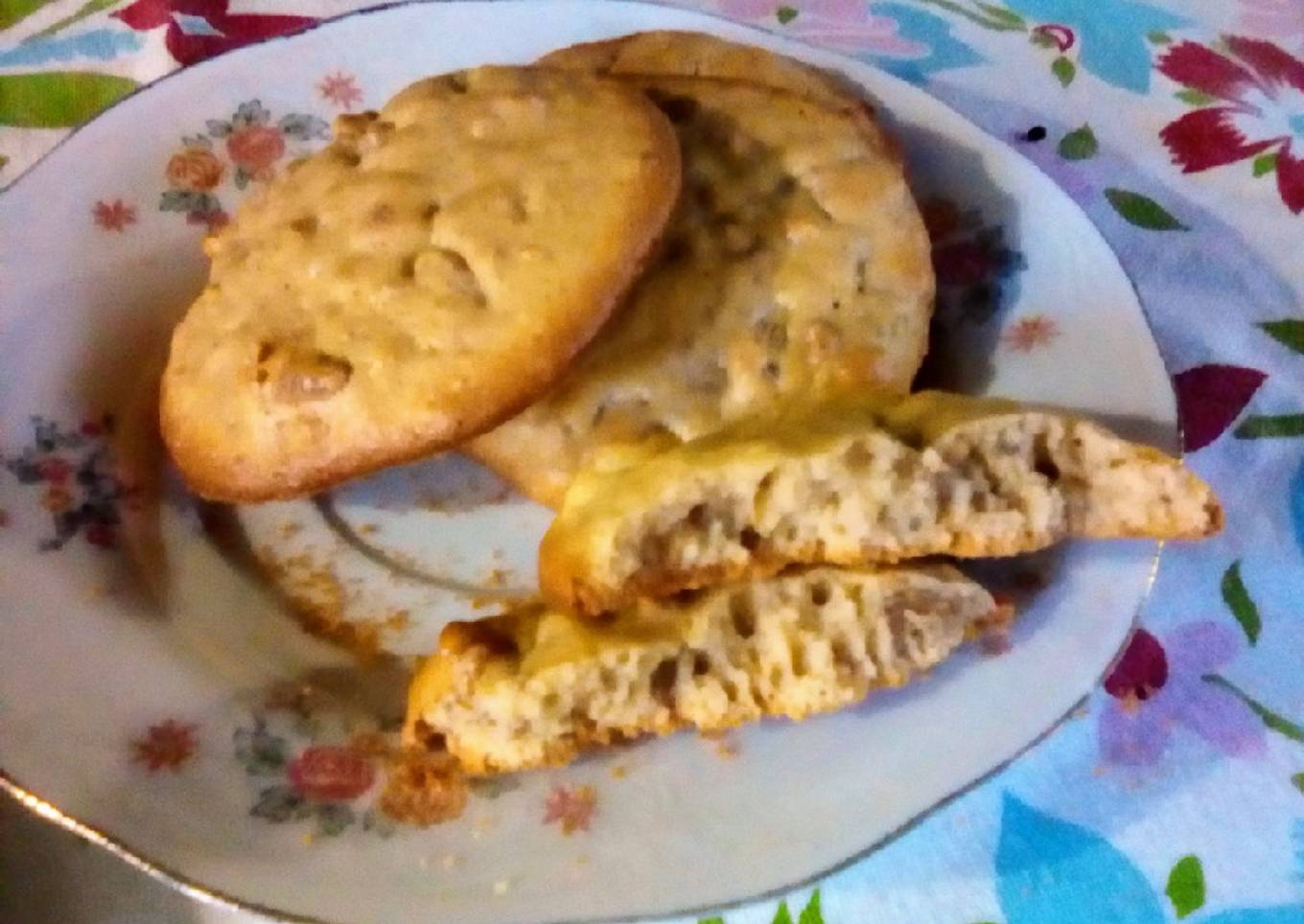 Galletas de 3 harinas y nuez 🍪