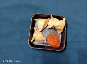 A picture of Whole wheat flour Momos /Dimsum.