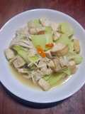 Tumis Labu Tahu Jamur Enoki