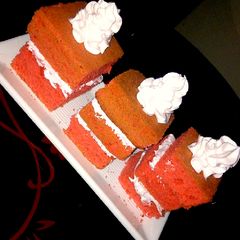 A picture of Strawberry cake.