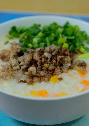 Hình của món Cháo thịt băm đủ vị.