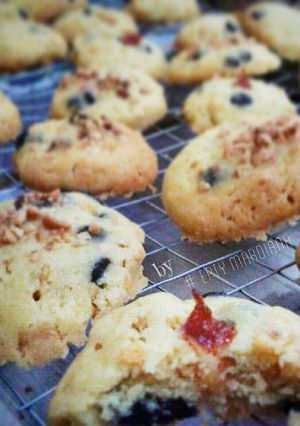 Foto resep Cornflake Strawberry Cookies