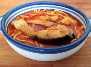 Bajai halászlé recept fotója