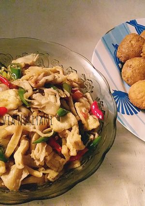 Foto resep Oseng Tahu Jamur