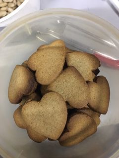 Una foto de Galletas de harina tostada