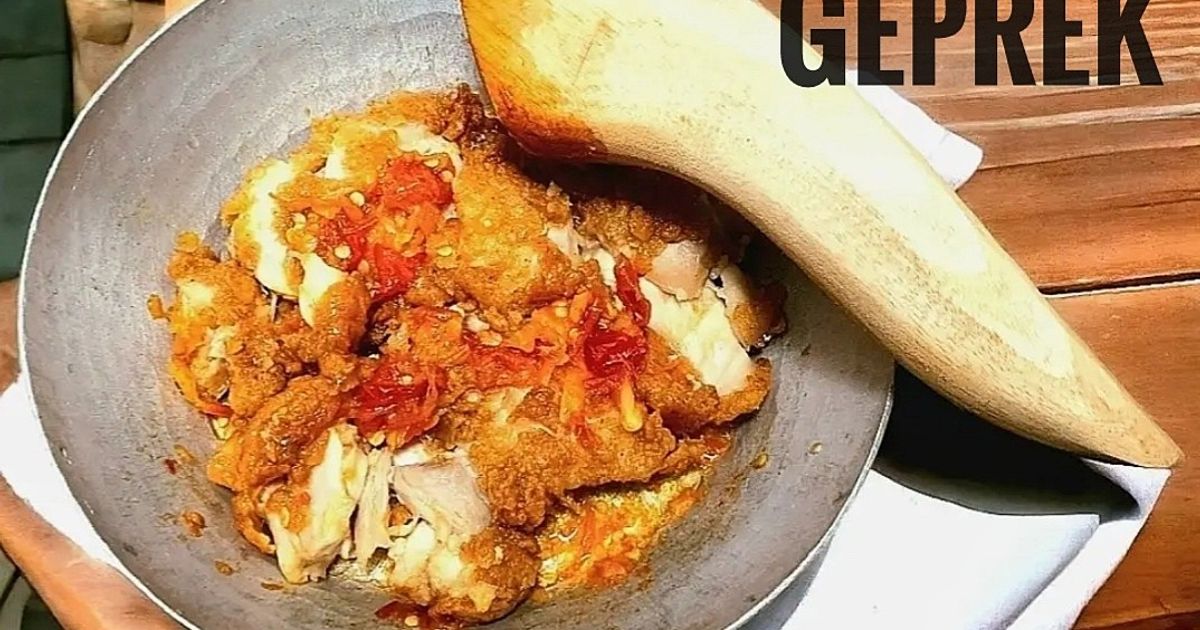 Ayam Geprek ala Bensu 🧄🐔🌶