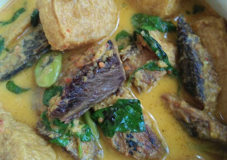 Langkah meracik Sayur tahu tongkol pete Lezat